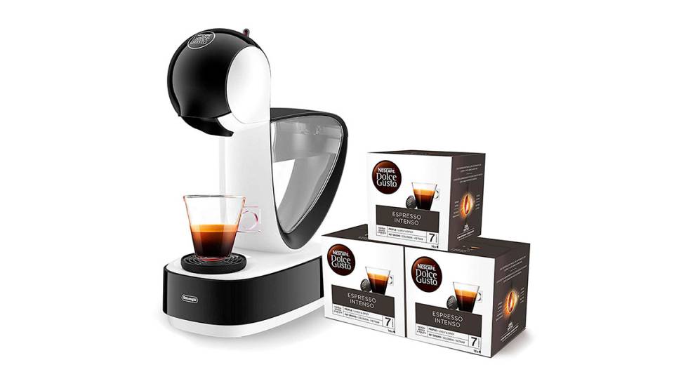 Pack de cafetera De'Longhi Infinissima