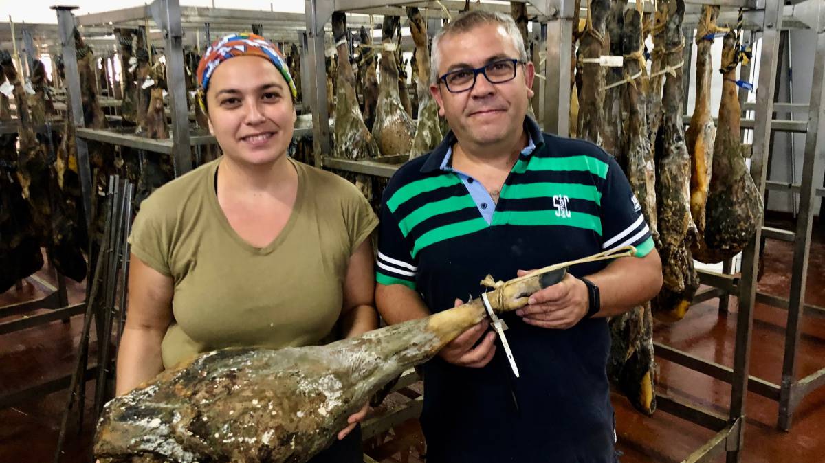 Los hermanos Inmaculada y Juan Carlos Torres.