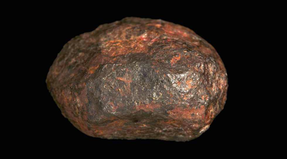 El meteorito de Wedderburn (Australia), en el que se ha encontrado el nuevo mineral.
