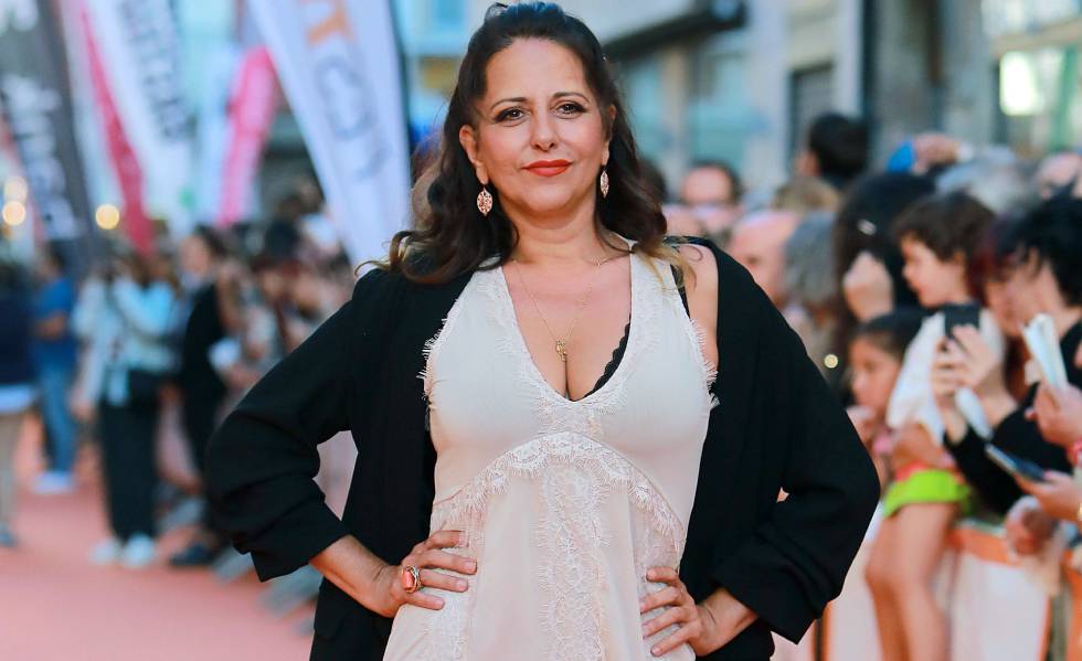 Yolanda Ramos, en la presentación de 'MasterChef Celebrity', en el Festival de Vitoria, el 4 de septiembre. 