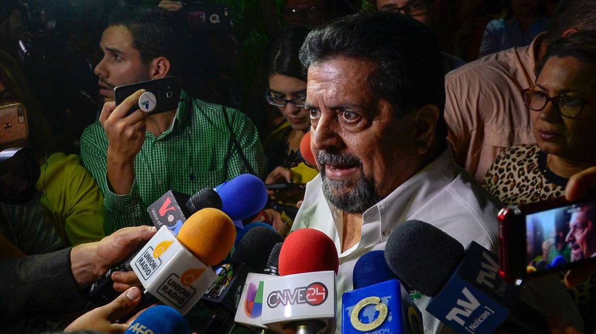 Edgar Zambrano, tras salir de la cárcel.