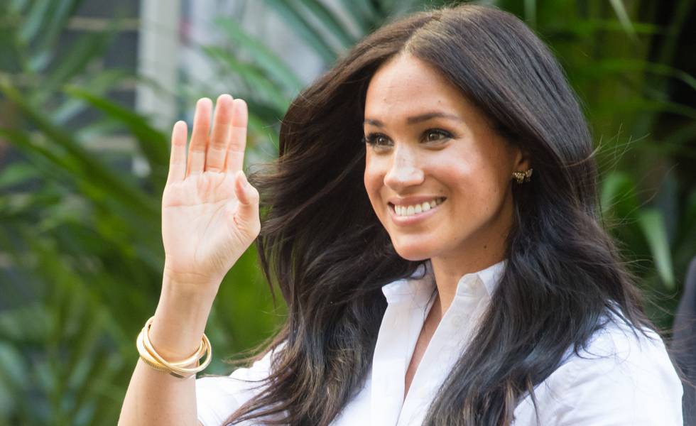 Meghan Markle en la presentación de su línea solidaria, en Londres, el pasado 12 de septiembre.