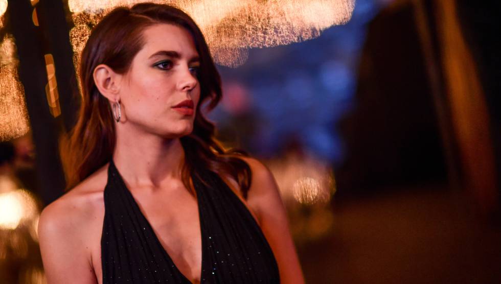 Carlota Casiraghi, en una fiesta del fesival de Cannes, en Francia, en 2018.