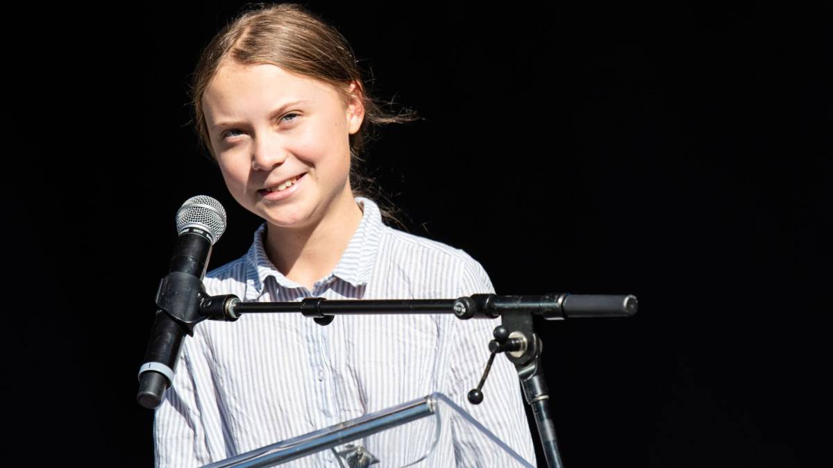 Greta Thunberg, en Montreal.