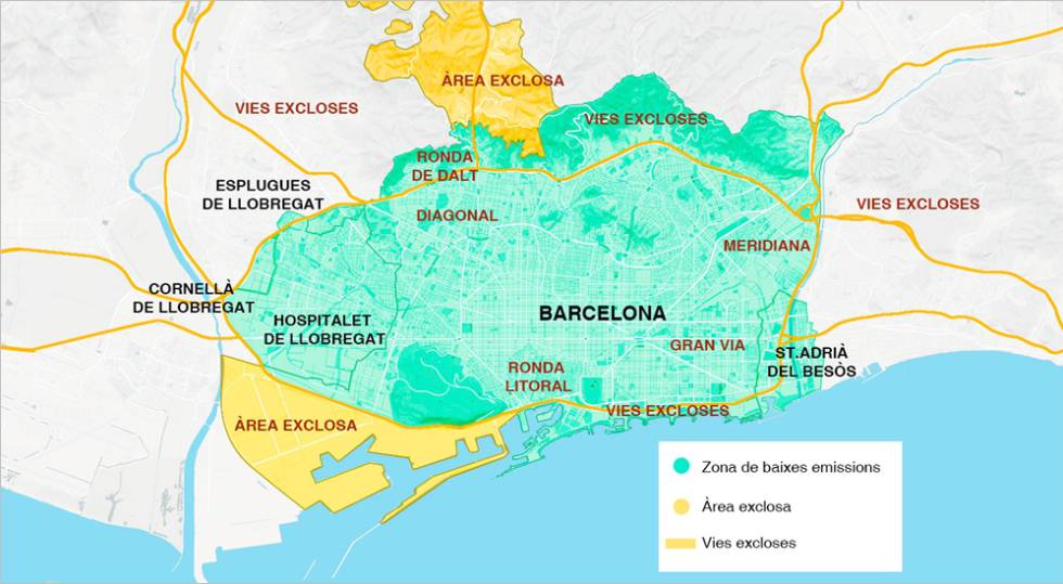 La Formalización De La Zona De Bajas Emisiones De Barcelona | Blog ...