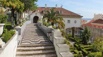 La casa de José María Cano en Lisboa.