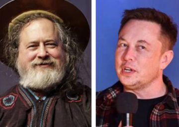 Richard Stallman, Elon Musk, Stephen Hawking y Tim Berners Lee.