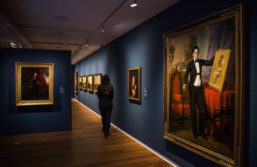 La exposición 'Pintura española del siglo XX. De Goya al modernismo', con la que se ha inaugurado este mes la Fundación María Cristina Masaveu.