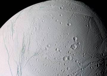 El agua de Encélado
