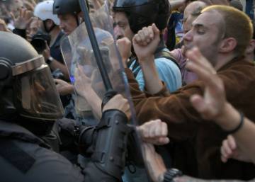 Sexto día de protestas en Cataluña, en imágenes