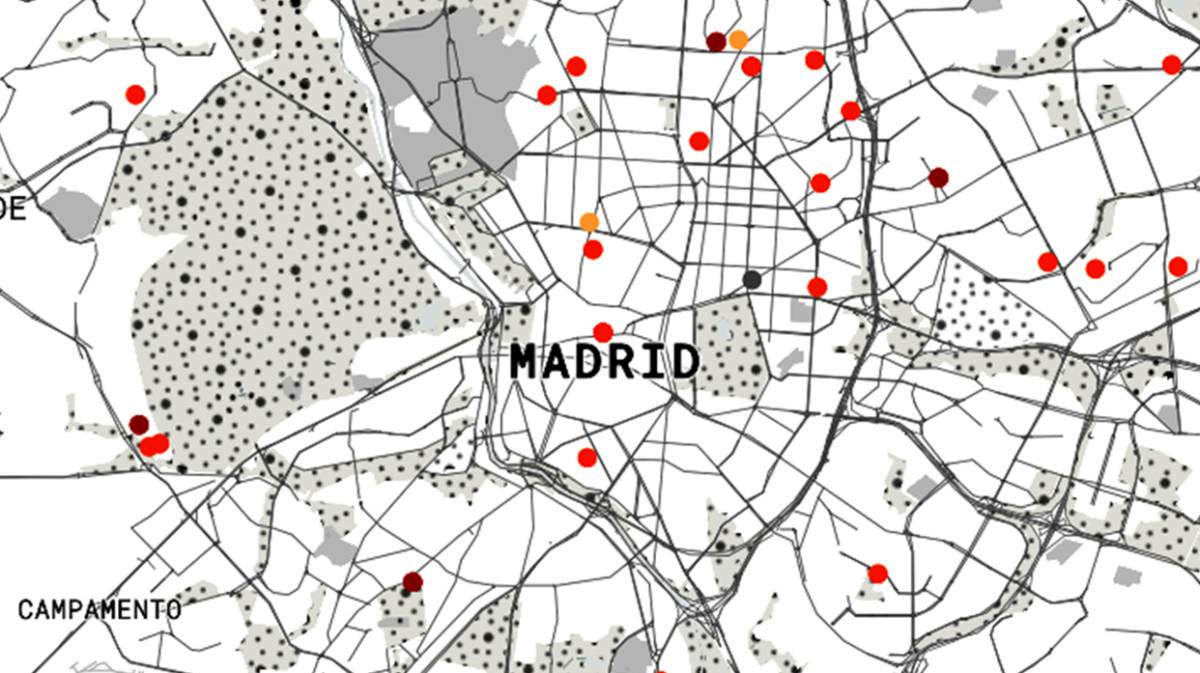 Las residencias sancionadas entre 2014 y 2018.