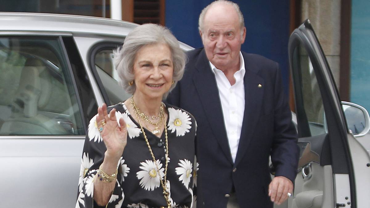 Los reyes eméritos, Juan Carlos y Sofía.