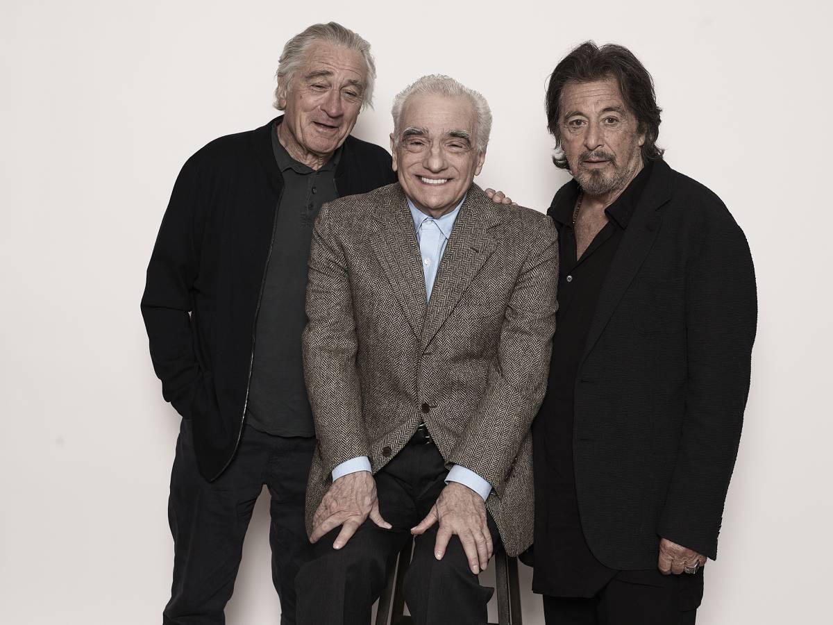 De Niro, Scorsese y Pacino, en Nueva York en septiembre.