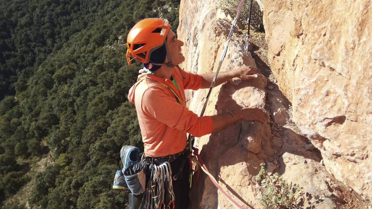 El montañero Fernando Sánchez Grassa.