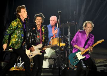 Mick Jagger, Ronnie Wood, Charlie Watts y Keith Richards en un concierto en Pasadena el pasado 22 de agosto. 