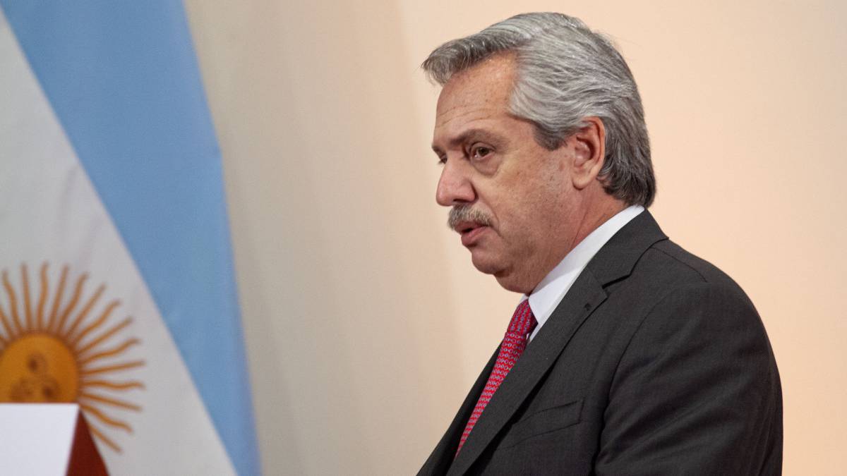 Fernández, durante su visita a México.