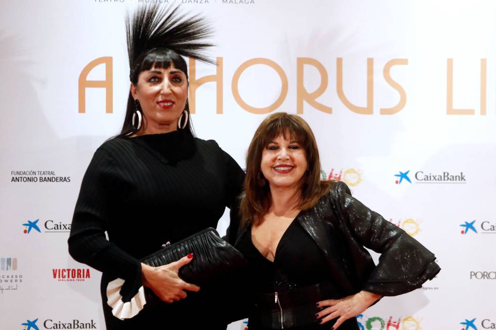 Rossy de Palma y Loles León, invitadas al estreno.