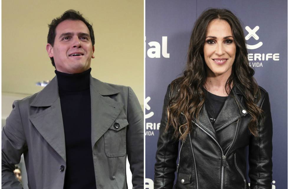 Albert Rivera y la cantante Malú. 