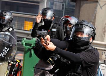 Las revueltas, en imágenes