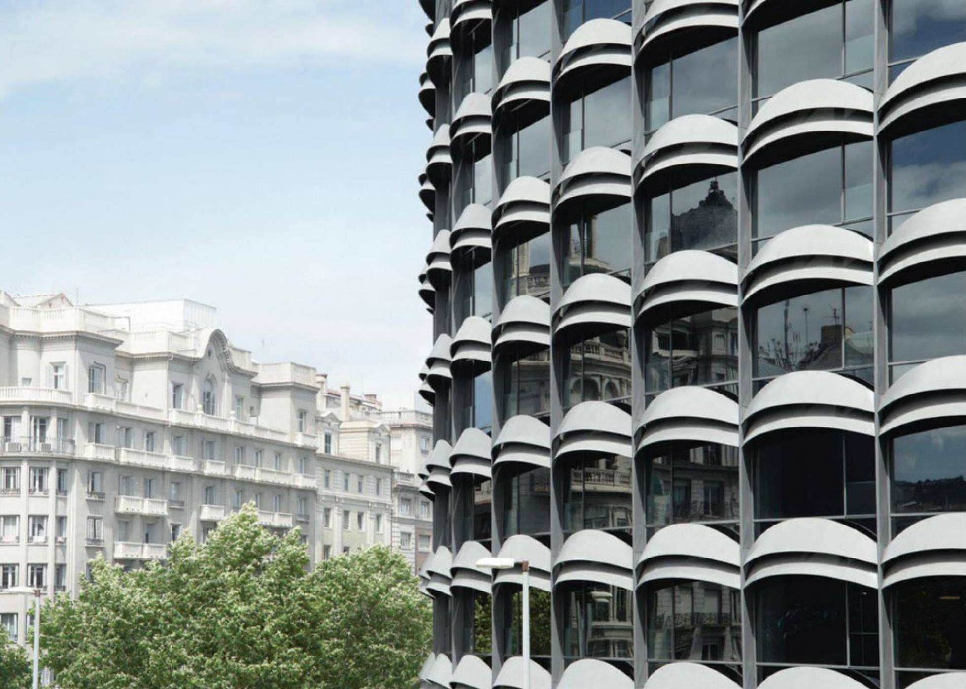 Inside the new 'house of eyebrows' in Barcelona, the building with the