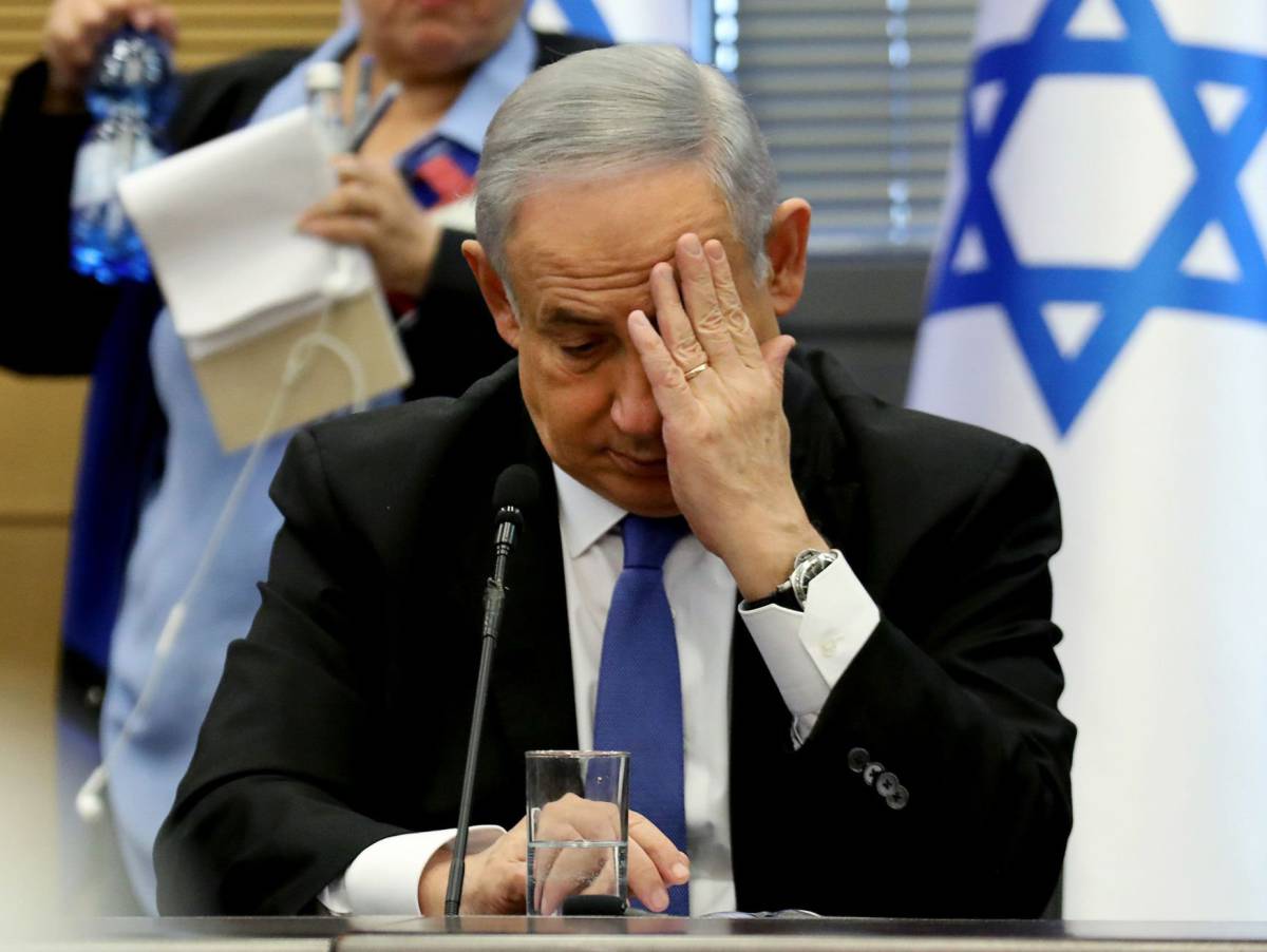 El primer ministro de Israel en funciones, Benjamín Netanyahu, este miércoles.