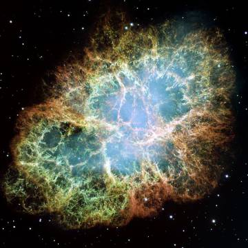 La Nebulosa del Cangrejo vista por el Telescopio Espacial Hubble