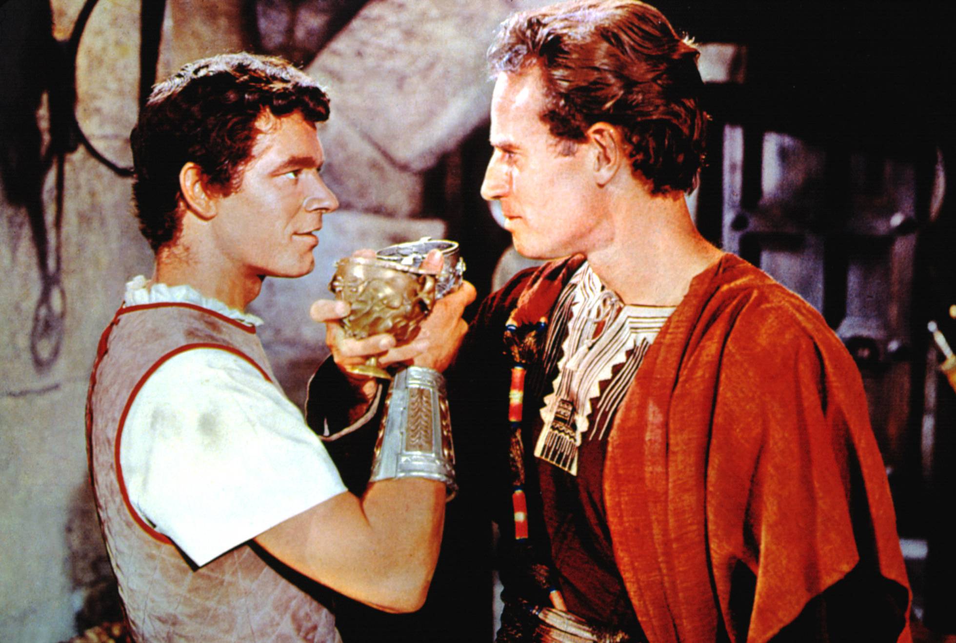xudeu ben-hur e massala romana, unha rivalidade con tensión sexual.