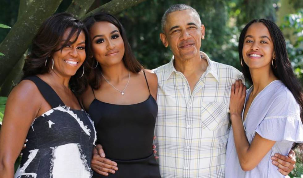 El Gran Cambio De Sasha La Hija Pequena De Barack Y Michelle Obama Gente Y Famosos El Pais