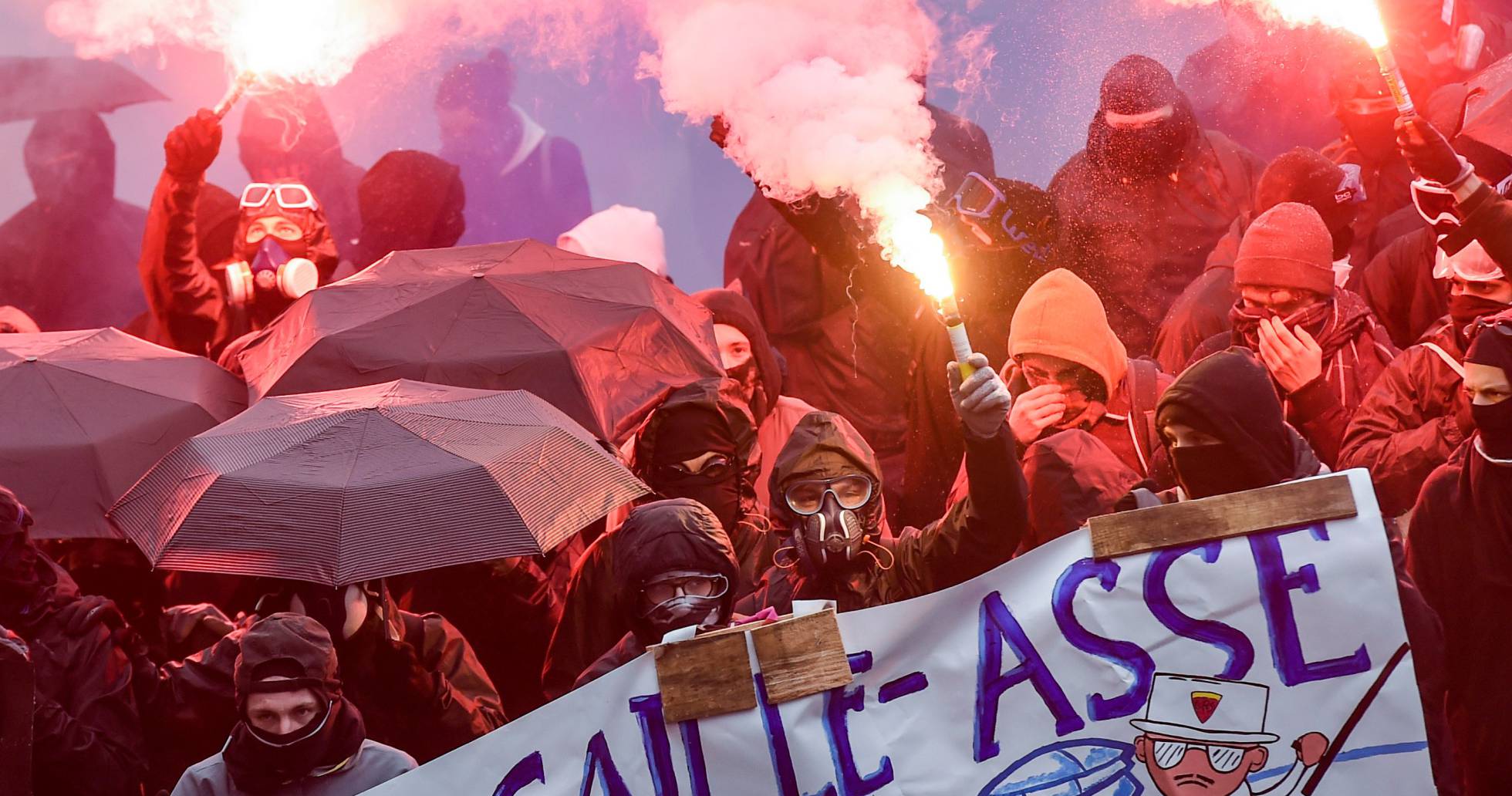 Fotos La huelga general en Francia por la reforma de las pensiones, en