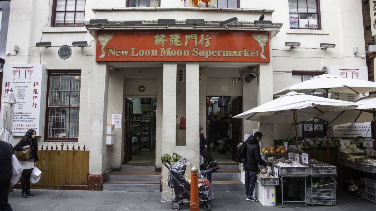Barrio de Chinatown en Londres.