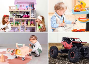 El catálogo de juguetes al mejor precio: descuentos de hasta el 70% en triciclos, casas de muñecas y más