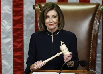 La votación del ‘impeachment’ a Trump, en imágenes