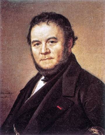 Este era Henri Beyle, más conocido como Stendhal, que dio nombre a un síndrome asociado a los que se marean o actúan raro ante algo demasiado bello para sus ojos.