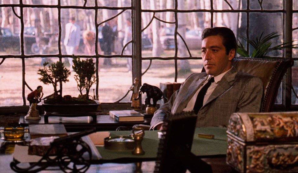 Al Pacino como Michael Corleone en 'El padrino. Parte II'.