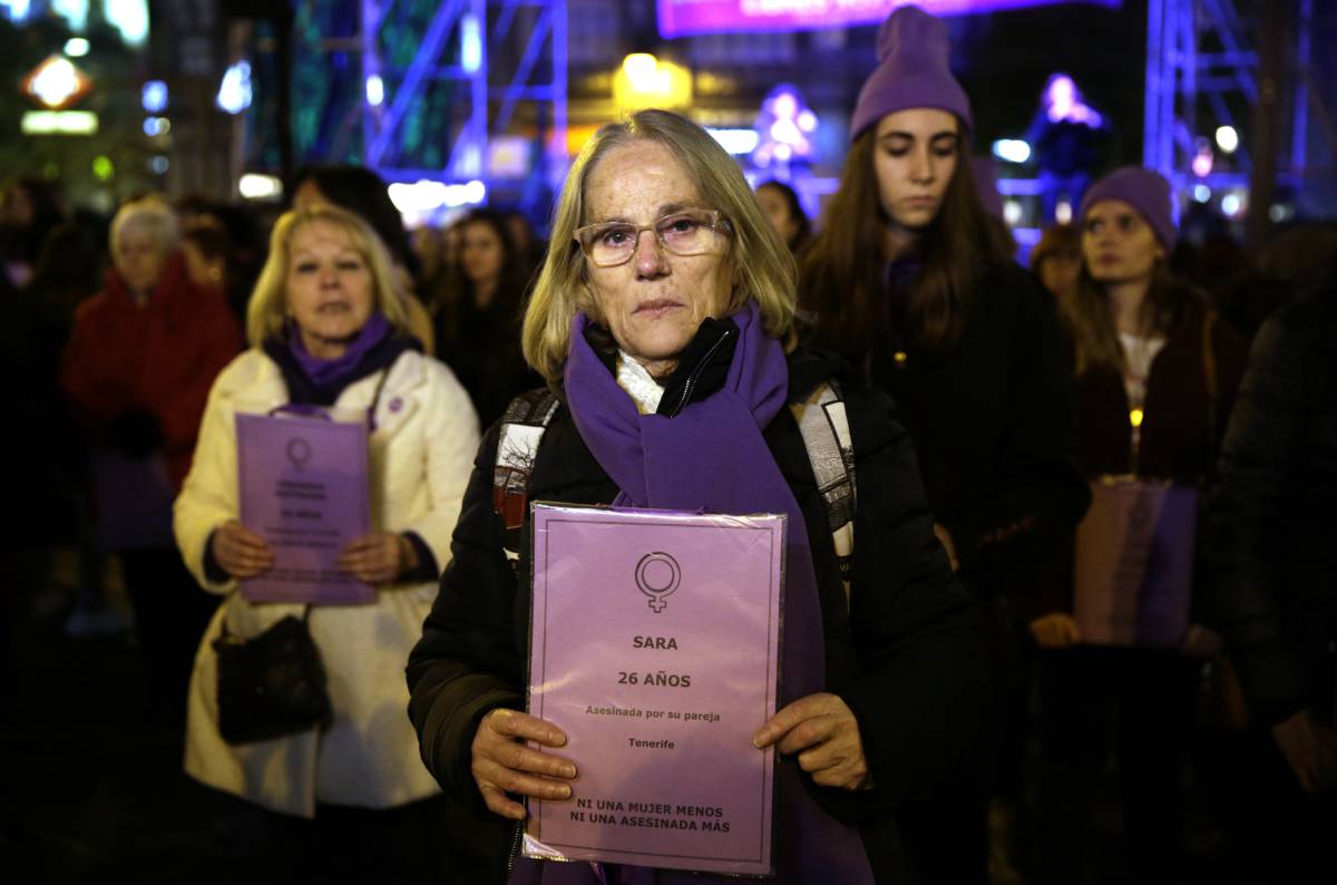 Manifestación contra la violencia machista, el pasado 25 de noviembre en Madrid.