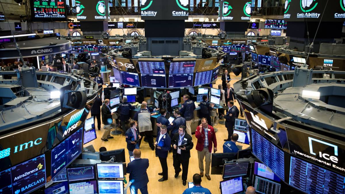 Bolsa de Nueva York.