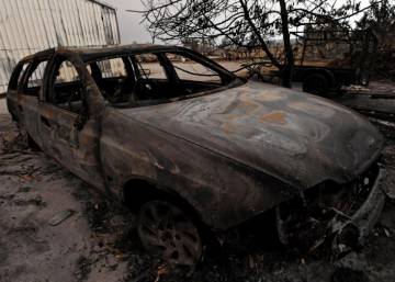 Los incendios, en imágenes