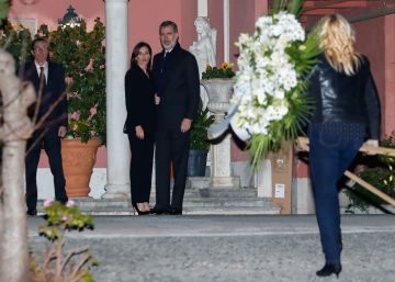 Una despedida muy familiar para Pilar de Borbón