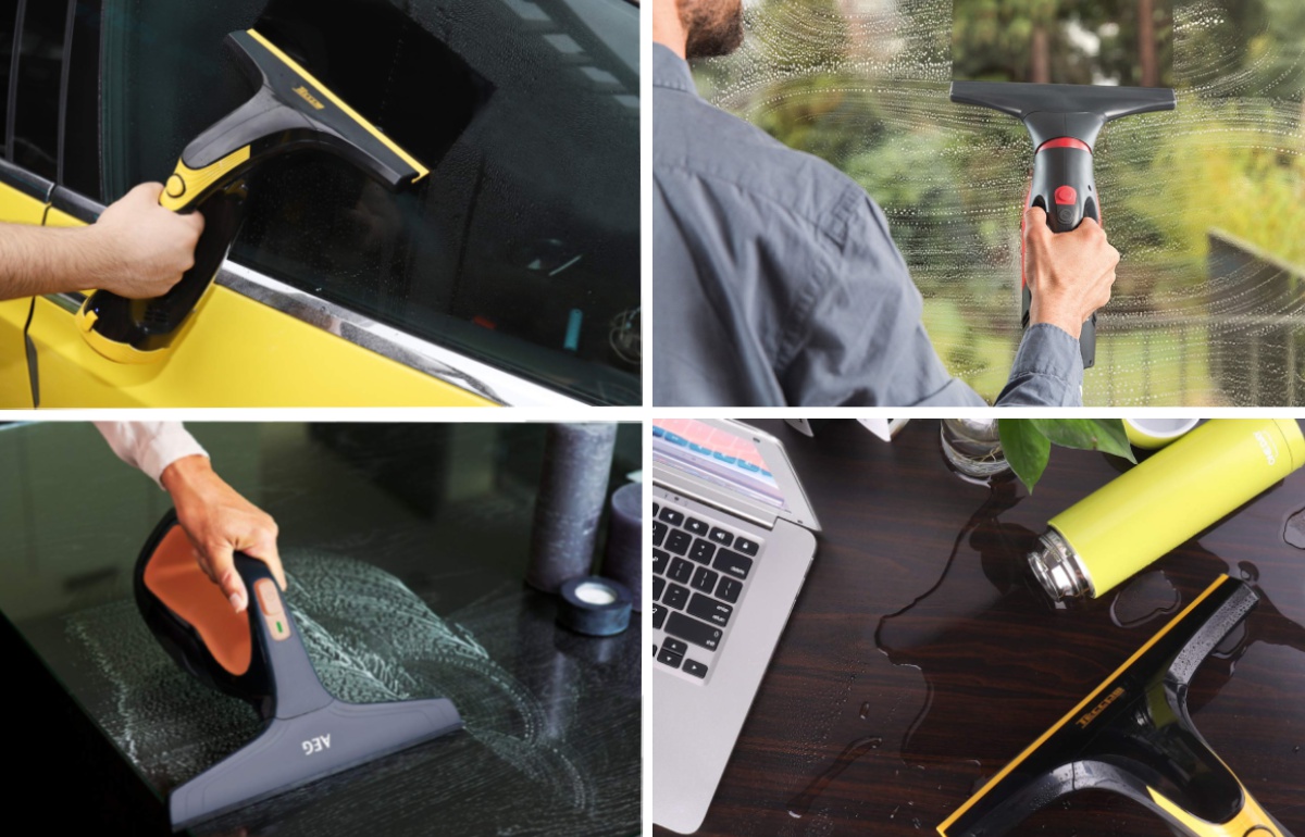 Los mejores aspiradores limpiacristales por menos de 70 euros