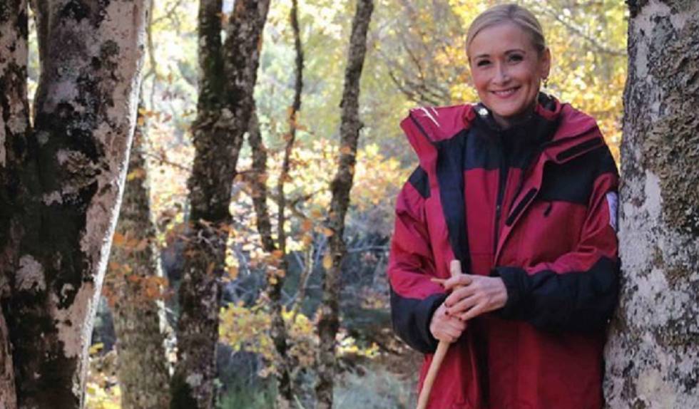 Cristina Cifuentes, en una imagen de su Instagram de noviembre.