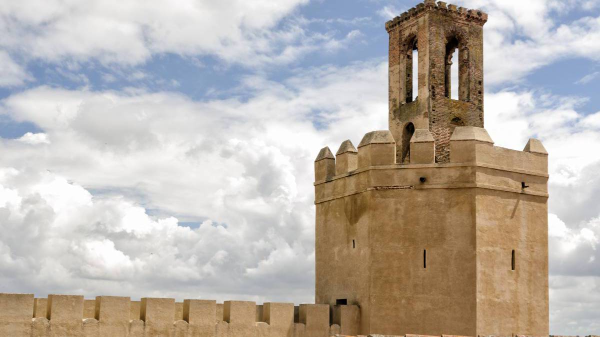 La alcazaba árabe de Badajoz.