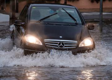 La borrasca Gloria, en imágenes