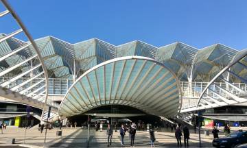 Estación de Oriente, de Santiago Calatrava.