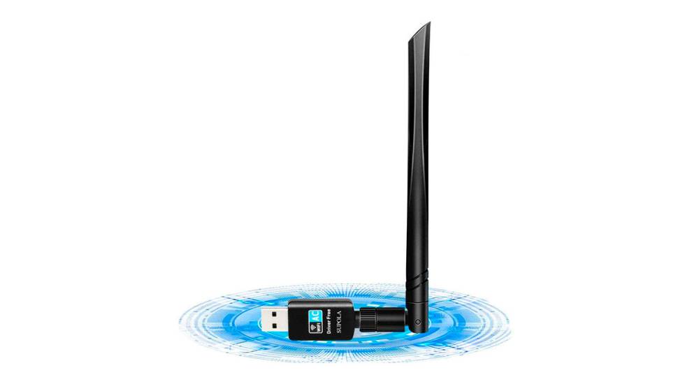Adaptador USB con antena para Wi-Fi