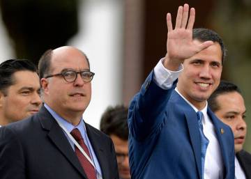 Bienvenida oficial sin tratamiento claro para Guaidó