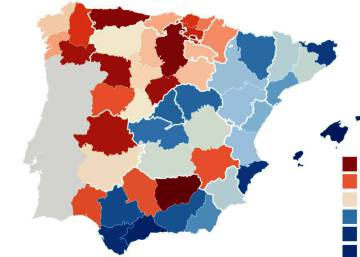 Seis provincias acaparan la creación de empleo desde la crisis