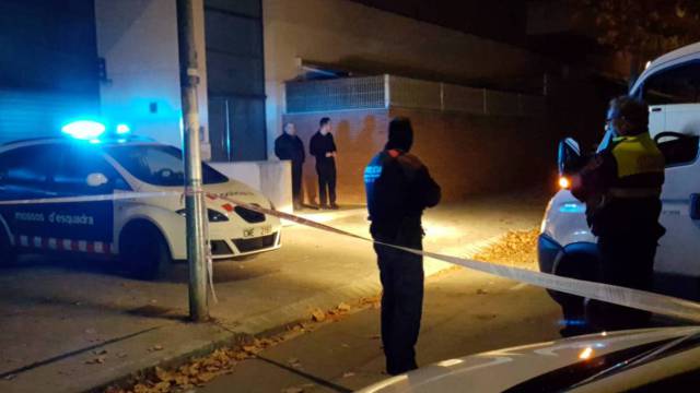 Agentes de los Mossos, en el último caso de violencia machista.