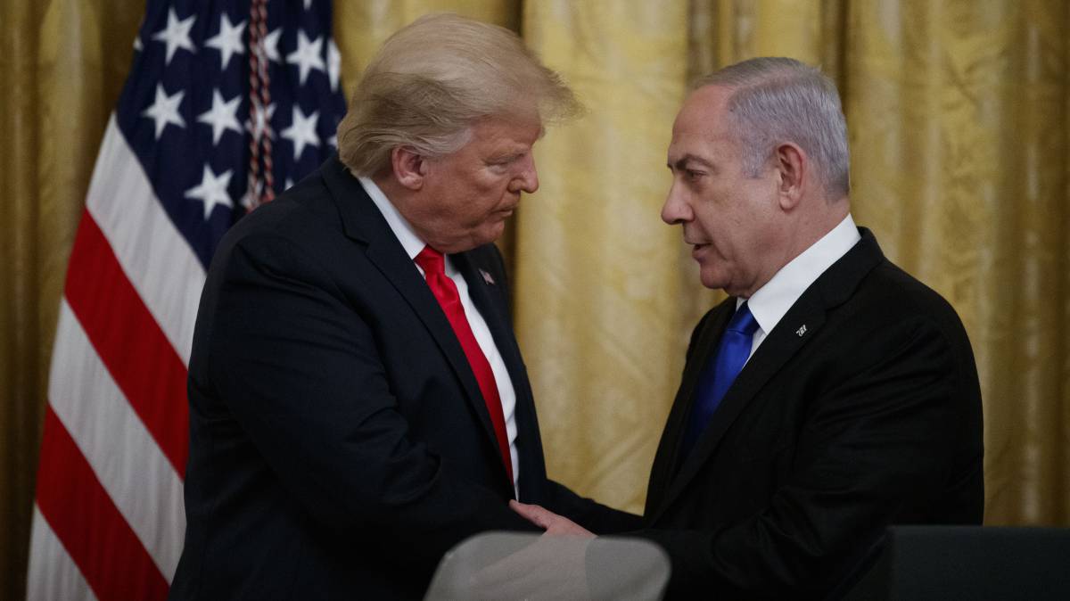 Trump y Netanyahu, este martes en la Casa Blanca.