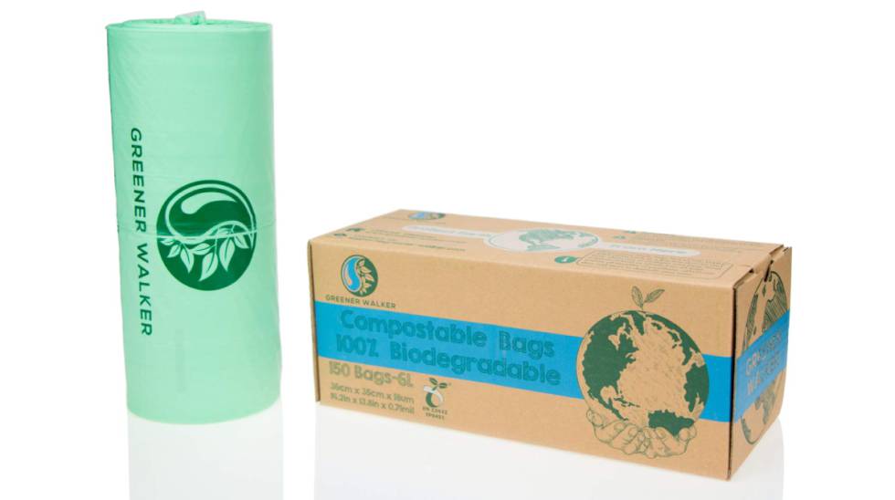 150 bolsas de basura biodegradables