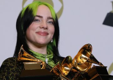 Billie Eilish, en Los Ángeles (EE UU), el pasado domingo.